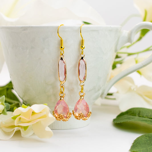 Boucles d'Oreilles Hauru (Rose)