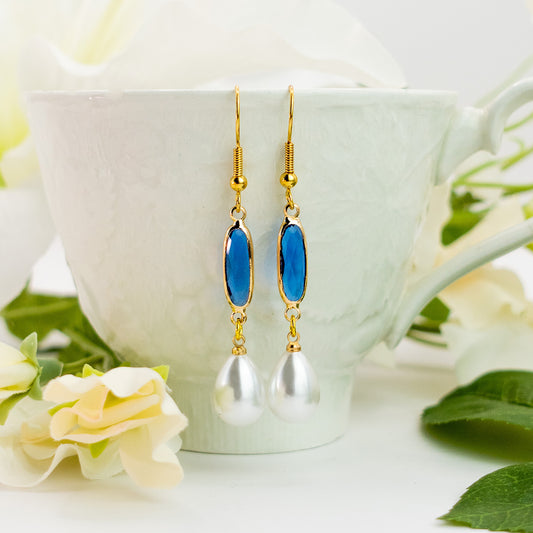 Boucles d'Oreilles Hauru (Perle)