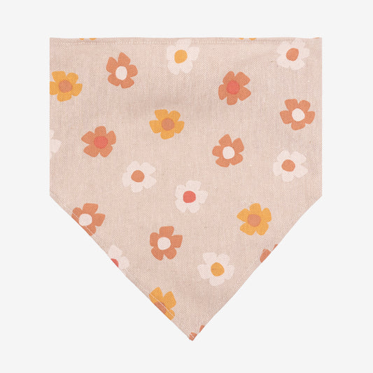 Bandana Fleurs Biscuit