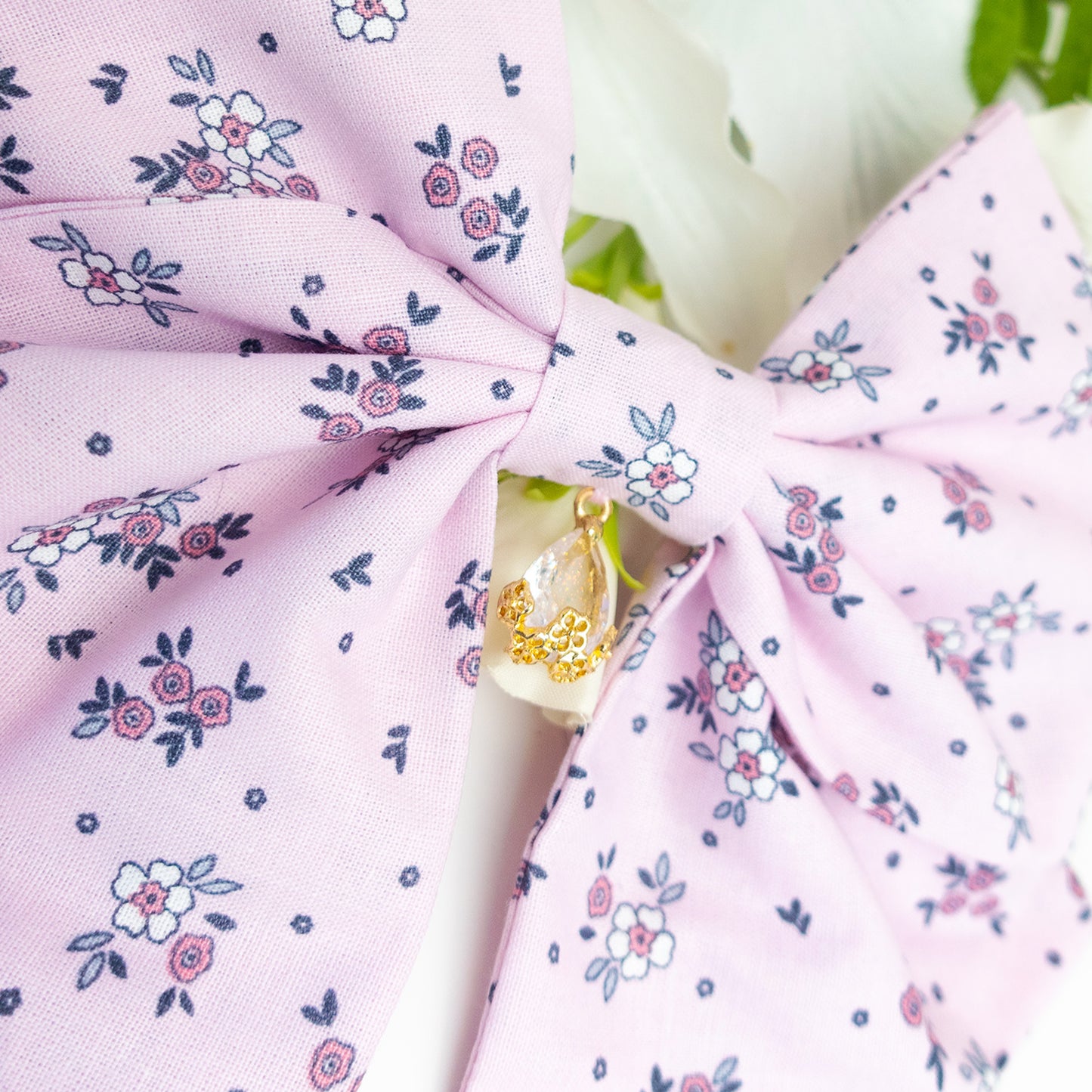 Nœud Rosaline (Cristal Blanc)