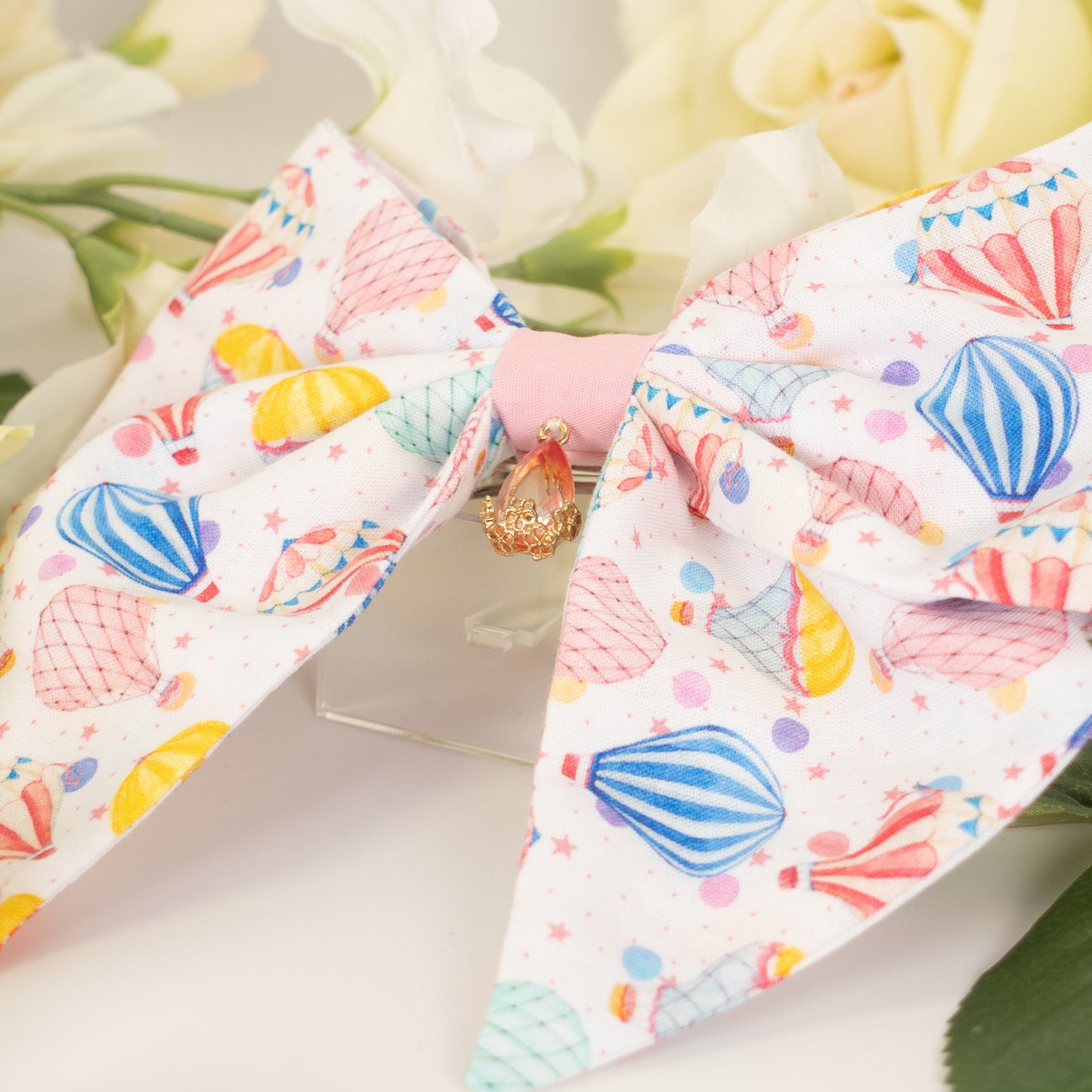 Nœud Cotton Sky (Cristal Gradient)