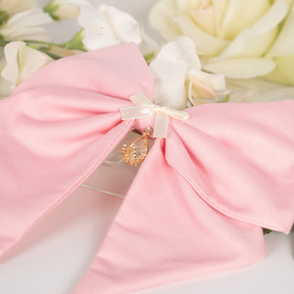 Nœud Pivoine (Cristal Blanc)