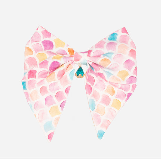 Nœud Mermaid (Cristal Cyan)