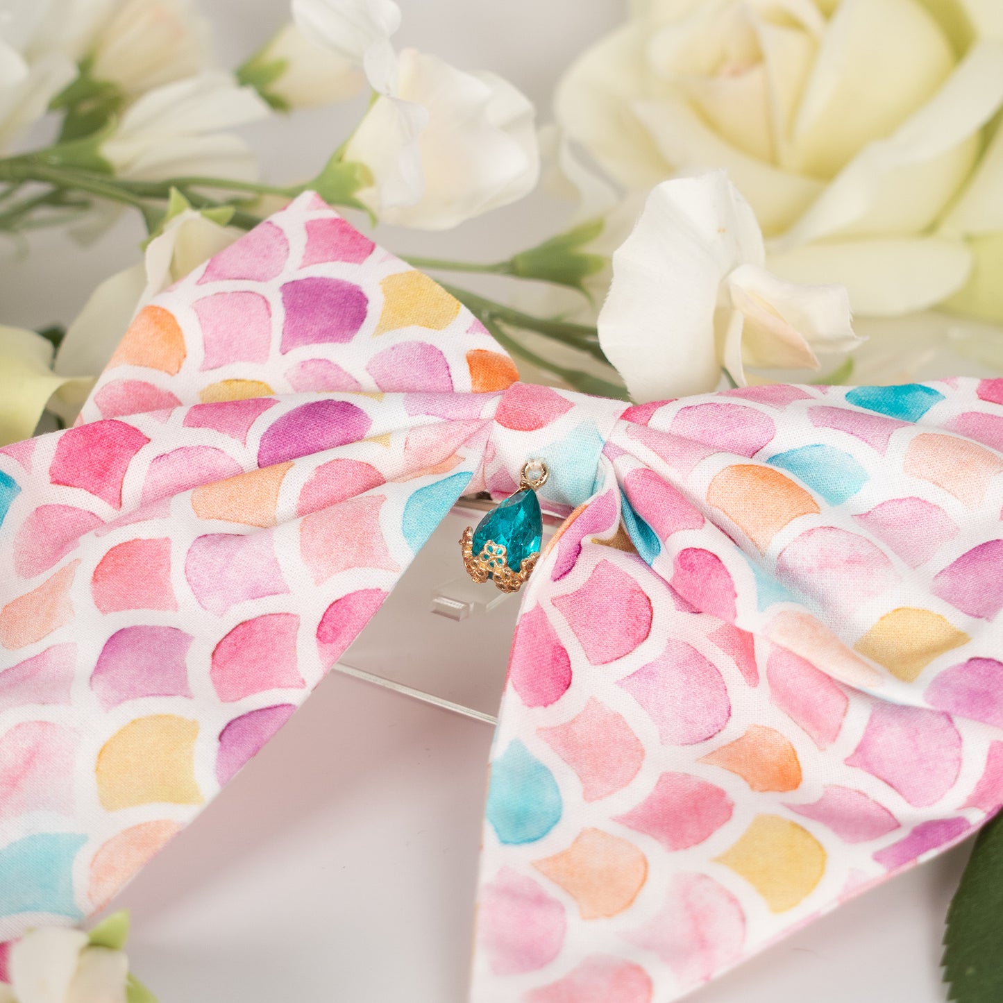 Nœud Mermaid (Cristal Cyan)