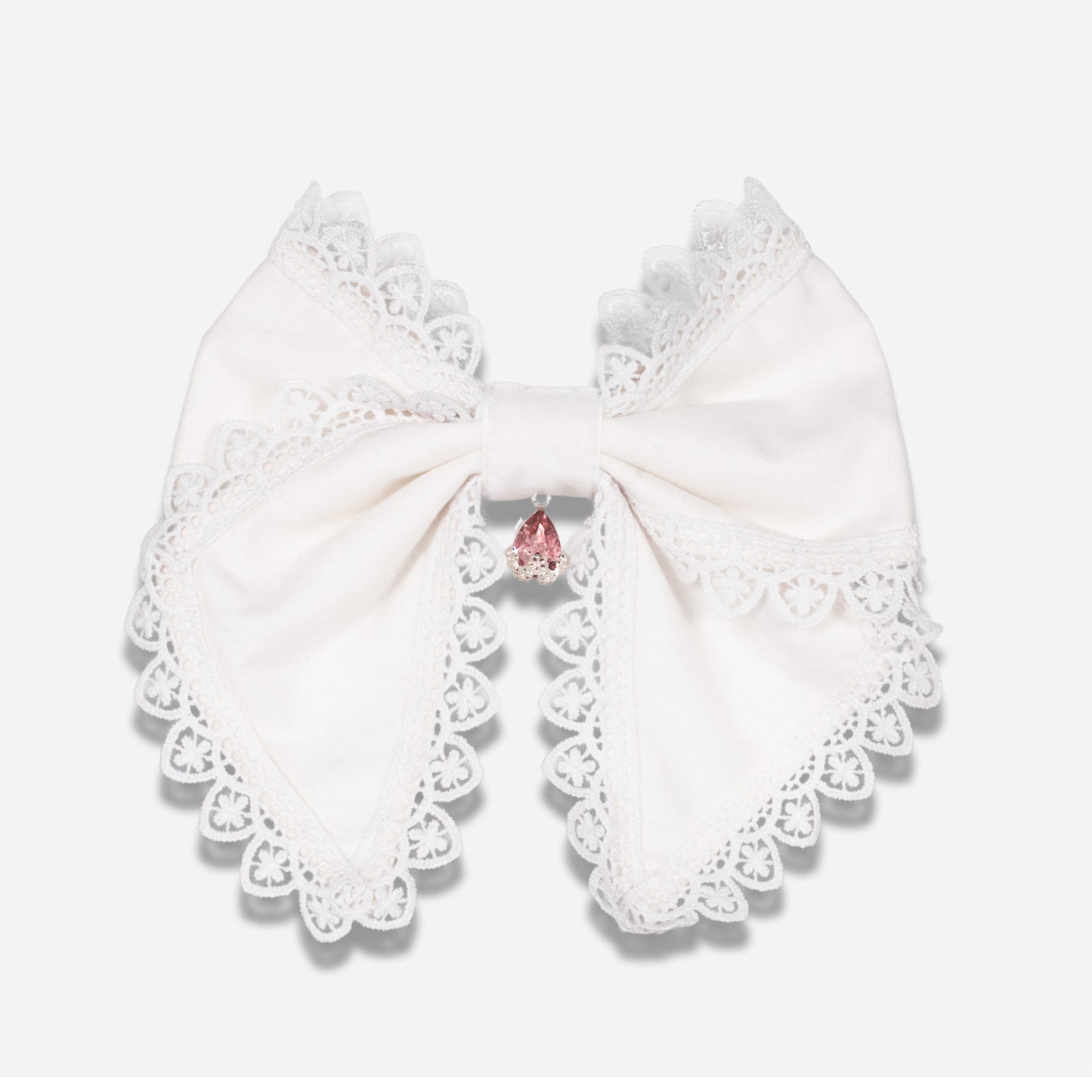 Nœud Douceur (Cristal Rose)