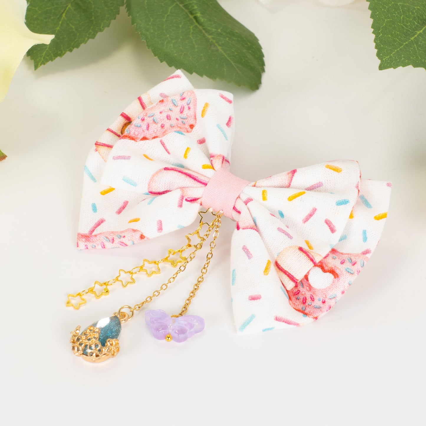 Nœud Sweet Délice (Cristal pailleté)