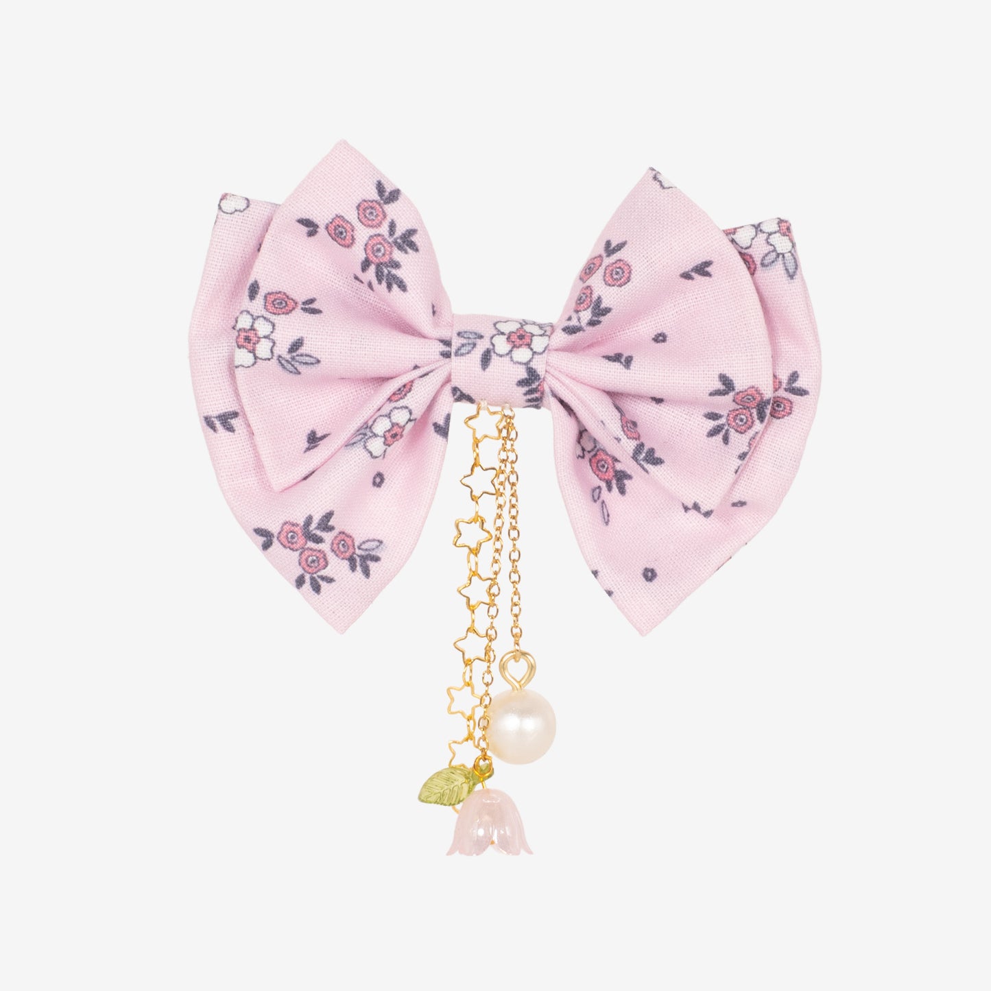 Nœud Sweet Rosaline (Fleur & Perle)