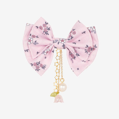 Nœud Sweet Rosaline (Fleur & Perle)