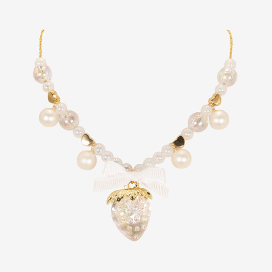 Collier Elegant Strawberry