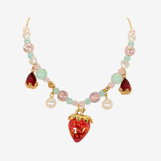 Collier Mint Strawberry