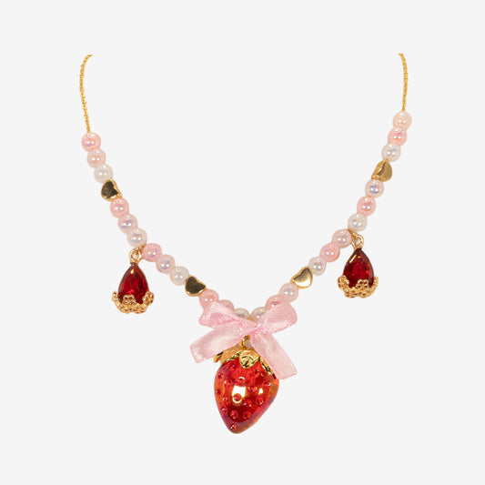 Collier Sweet Strawberry (rose)